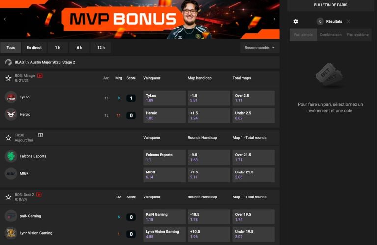 GGbet Casino paris sportifs